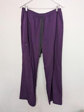 Scrubstar Purple Cargo Scrub Pants Size XXL